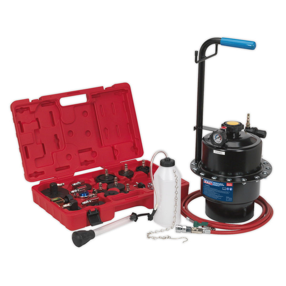Pneumatic Brake & Clutch Pressure Bleeder Kit Multimax Direct