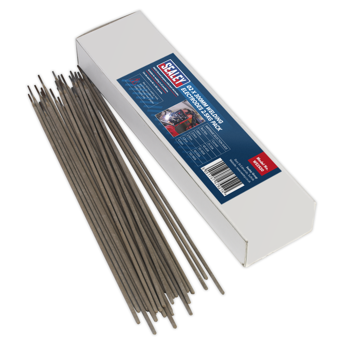 Welding Electrodes Ø2 x 300mm 2.5kg Pack | Multimax Direct