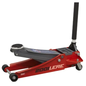 Trolley Jack & Cordless Impact Wrench Combo – Red
