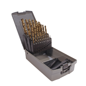 25pc Cobalt Drill Bit Set | Split Point | Rustung