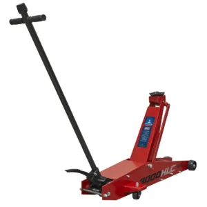 Premier Long Reach High Lift Trolley Jack 3 Tonne