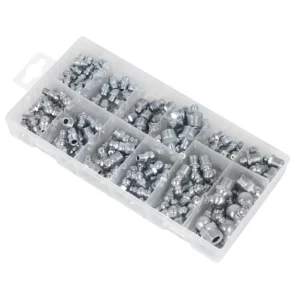 Metric/BSP/UNF Grease Nipple Assortment 130pc