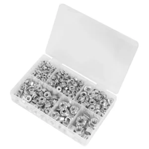 Serrated Flange Nut Assortment M5-M12 390pc
