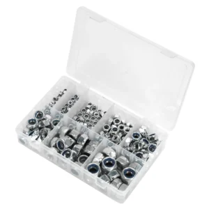 Nylon Locknut Assortment M4-M16 255pc