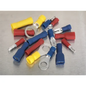 Crimp Terminal Assortment 200pc – Blue, Red & Yellow