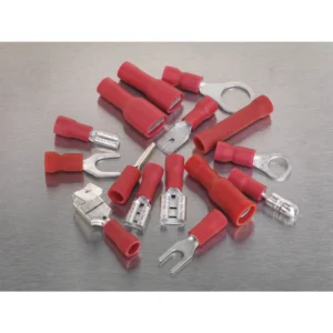 Crimp Terminal Assortment 260pc – Red