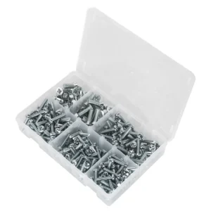 Countersunk & Pan Head Pozi Machine Screw Assortment M5-M8 264pc