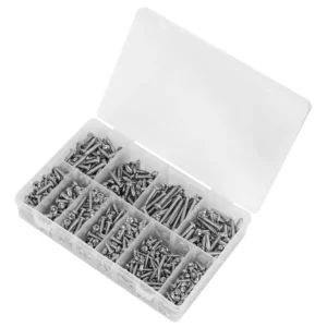 Stainless Steel Self-Tapping Screw Assortment 700pc