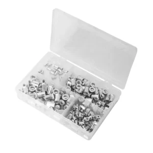 Threaded Insert (Rivet Nut) Splined Assortment M4-M8 200pc