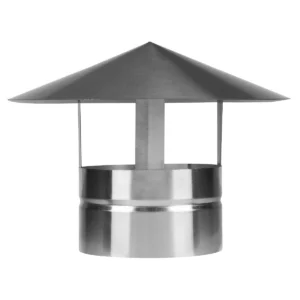 Stainless Steel Exhaust/Flue Rain Cap for ABI1700 150mm