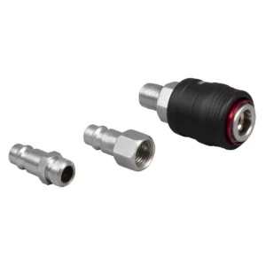 High Flow Air Tool Coupling Kit 1/4″BSPT