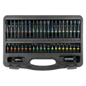 Premier Impact TRX-Star*/Hex/Spline Bit Set 3/8″ & 1/2″Sq Drive 42pc