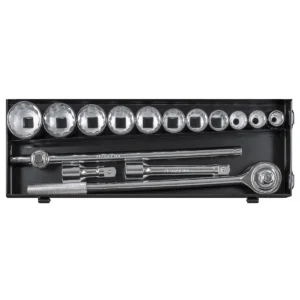Premier Socket Set 3/4″Sq Drive 12-Point 15pc