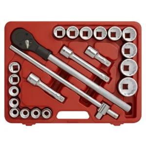 Premier Socket Set 3/4″Sq Drive 12-point 22pc
