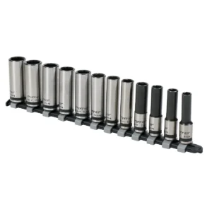 Premier Black Deep Lock-On™ Socket Set 3/8″Sq Drive 12pc