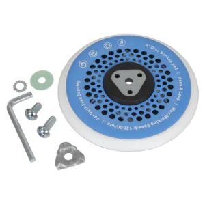 Universal Dust-Free Hook-and-Loop DA Backing Pad 150mm x 5/16″UNF & M8
