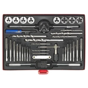 Metric Tap & Die Set Split Dies 37pc