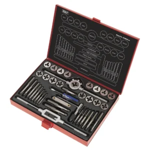 Metric Tap & Die Set Split Dies 40pc