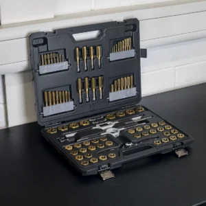 Premier Metric/Imperial Hexagonal Tap & Die Set 86pc