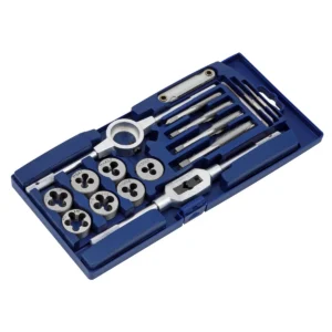 Metric Tap & Die Set 17pc