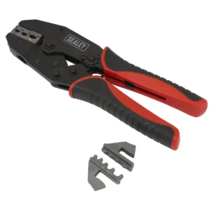 Ratchet Crimping Tool Interchangeable Jaws