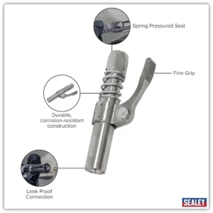 Single Handle Grease Gun Coupler