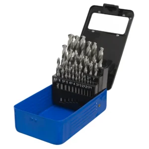 HSS Fully Ground Drill Bit Set 25pc