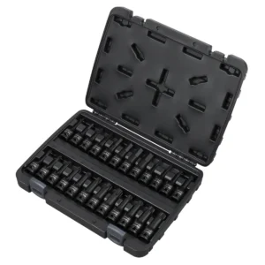 Premier Hex/TRX-Star*/Spline Impact Socket Bit Set 1/2″Sq Drive 24pc