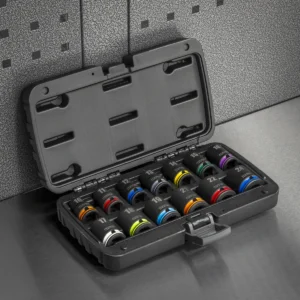 Lock-On™ Impact Socket Set 1/2″Sq Drive 13pc 6pt Metric