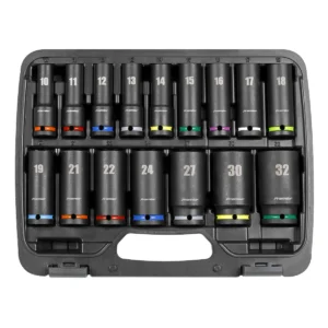 Premier Deep Impact Socket Set 1/2″Sq Drive 16pc