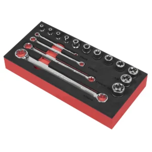 Premier TRX-Star* TRX-Star* Socket & Spanner Set 3/8″Sq Drive 16pc