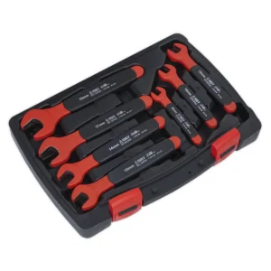 Premier Insulated Open-End Spanner Set 7pc – VDE Approved