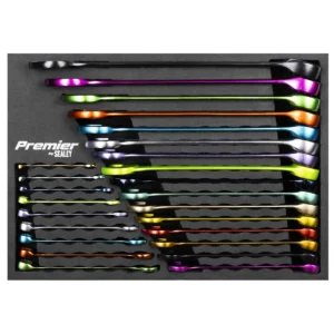 Premier Multi-Coloured Combination Spanner Set 25pc