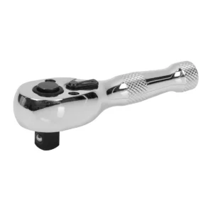 Premier Stubby Pear-Head Ratchet Wrench with Flip Reverse 3/8″Sq Drive