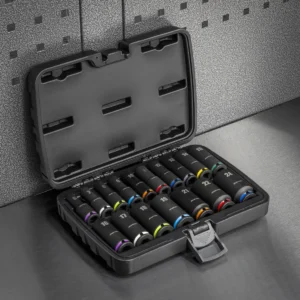 Deep Impact Socket Set 3/8”Sq Drive 17pc