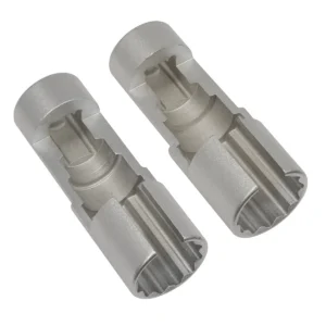 Slim Profile Diesel Piezo Injector Pipe Sockets 3/8″Sq Drive 17 & 18mm 2pc