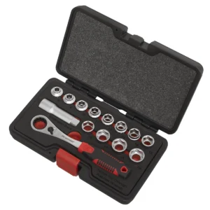 Premier Low Profile Go-Through Socket Set 14pc