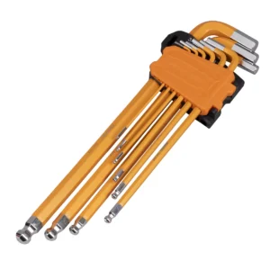 Premier Imperial Extra-Long Ball-End Hex Key Set 9pc