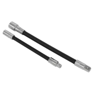 Premier Flexible Extension Adaptor Set 1/4″Sq x 150mm & 3/8″Sq x 200mm 2pc