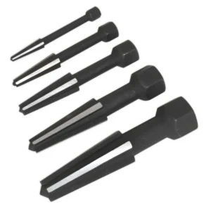 Double Edge Screw Extractor Set 5pc