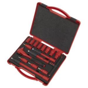 Premier Insulated Socket Set 3/8″Sq Drive 16pc – VDE Approved