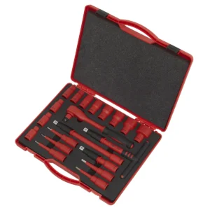 Premier Insulated Socket Set 1/2″Sq Drive 20pc – VDE Approved