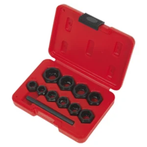 Spanner Type Bolt Extractor Set 11pc