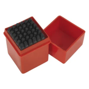 Letter & Number Punch Set 2.5mm 36pc