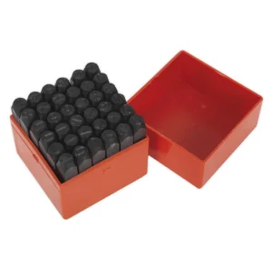 Letter & Number Punch Set 10mm 36pc