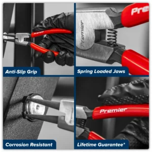 Premier Circlip Pliers External Straight Nose 140mm