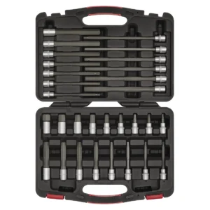Premier Platinum Hex Socket Bit Set 3/8″Sq Drive 30pc