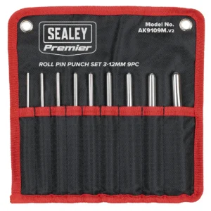 Premier Roll Pin Punch Set 3-12mm 9pc