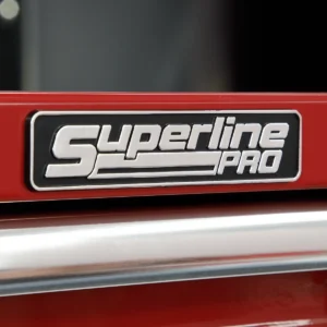 Superline PRO® Mid-Box Tool Chest 2 Drawer – Red
