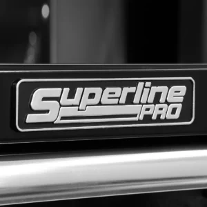 Superline PRO® Heavy-Duty Rollcab 12 Drawer – Black